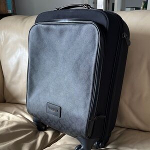 Coach Black Rolling Suitcase